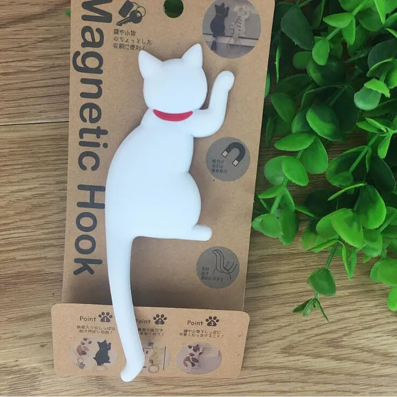 3d cats souvenir blank custom pvc magnet fridge magnet