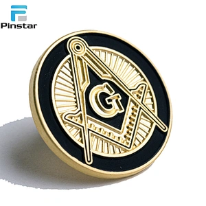 High quality manufacture of lapel pins wholesale masonic lapel pins