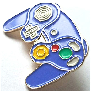 Gamecube  Video Game Controller  Soft Enamel Pin Hat Pin Jacket Pin