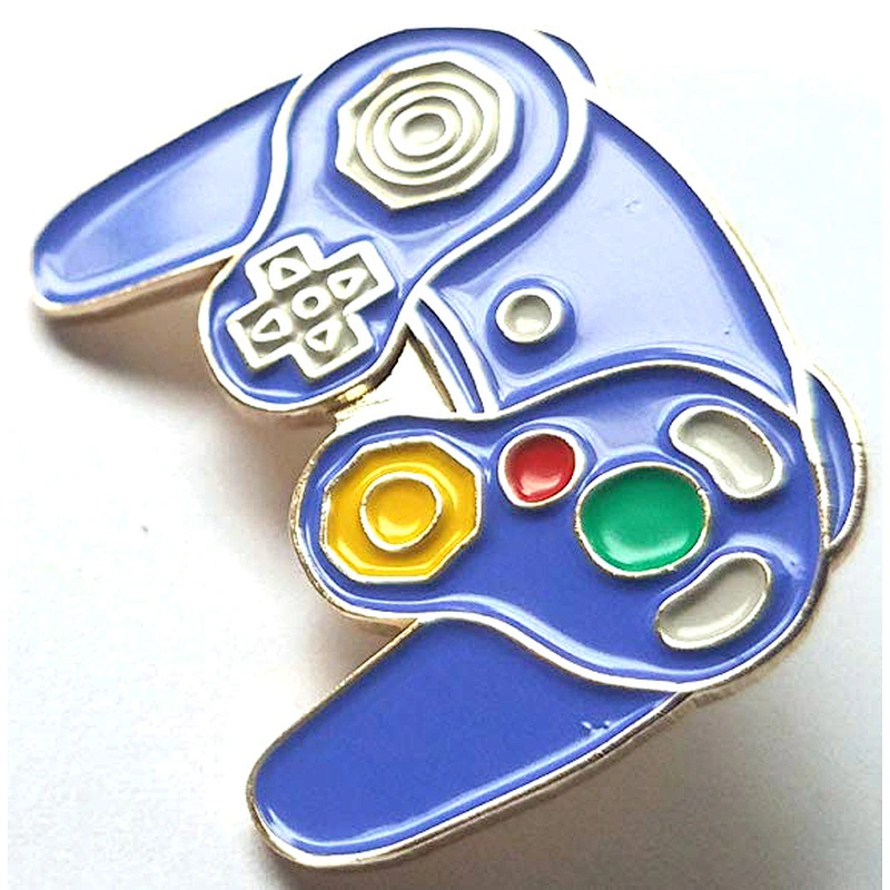 Gamecube  Video Game Controller  Soft Enamel Pin Hat Pin Jacket Pin
