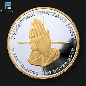 Manufacture metal crafts Factory custom religious coins