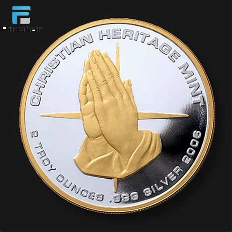 Manufacture metal crafts Factory custom religious coins