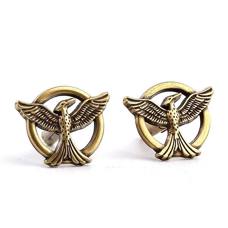 2018 New design bird shaped High Quality Metal Cufflinks