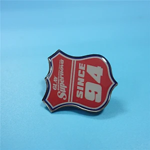 Factory Making Cheap Promotional Gift Custom Design Football Club Offset Print Pin Badge