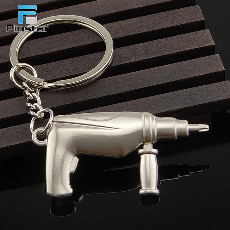 Good manufacturer custom blank diy tool keyring keychain in china