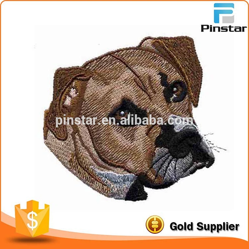 Alibaba Gold Supplier Custom Animals Embroidery Design Patches