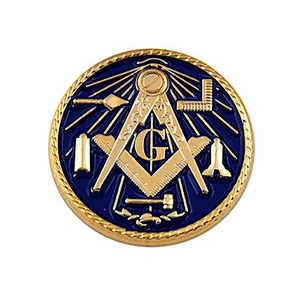 Suzhou Freemason Magnet Metal Custom Masonic Lapel Pin Badge