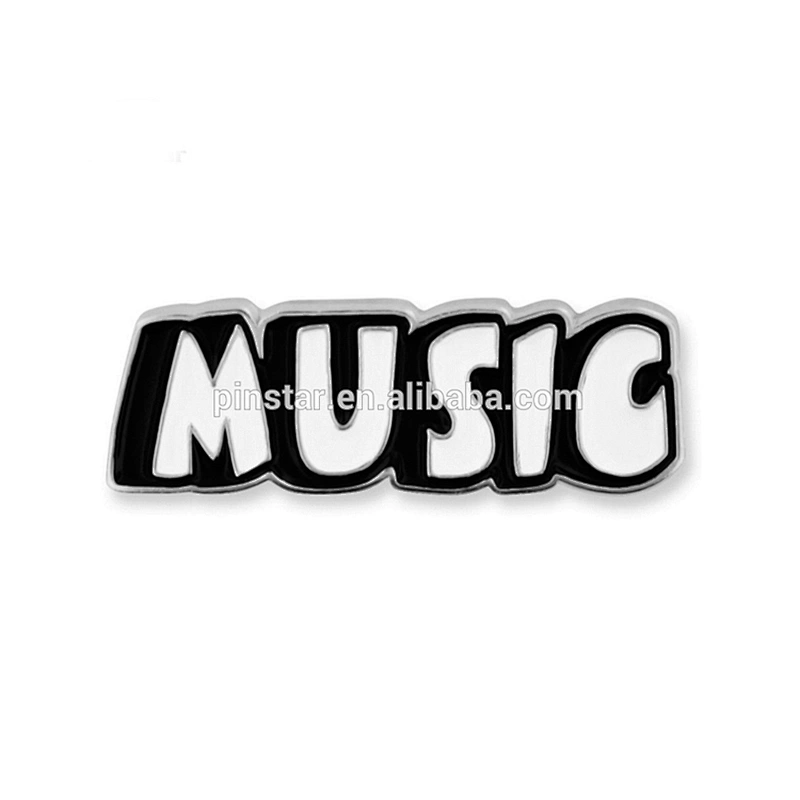 Direct china manufacturer produce wholesale soft enamel custom musical lapel pin