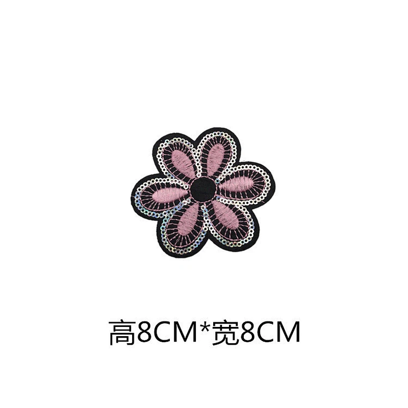 Little flower embroidered new customized embroidery patch