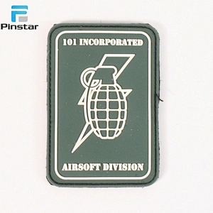 Manufacture patches Wholesale rubber badge Custom rubber patch fabric