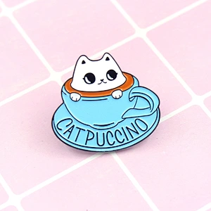 Best Quality Lovely Cat Lapel Pin Craft Supplies