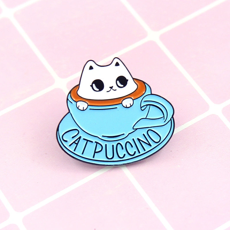 Best Quality Lovely Cat Lapel Pin Craft Supplies