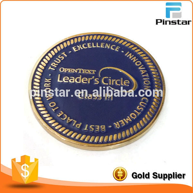 Cheap Fancy Metal Medallion Challenge Coins for Souvenirs