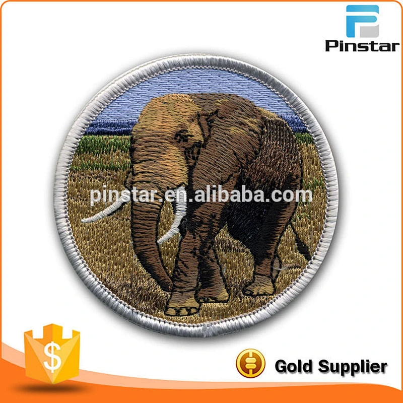 Alibaba Gold Supplier Custom Animals Embroidery Design Patches