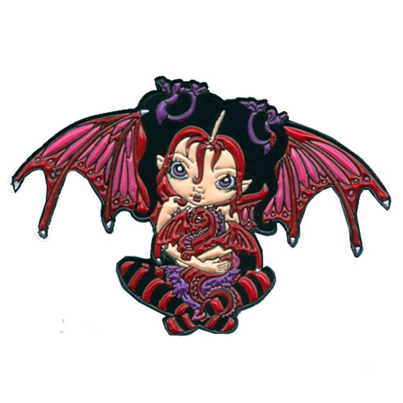 Promotional Customized dragon Metal enamel Pins
