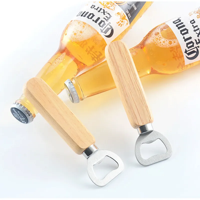 whosale promotional gifts wooden bottle opener