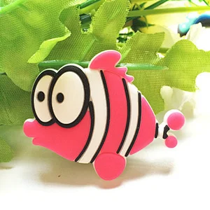 Custom Marine Fish 3D PVC Fridge Magnet