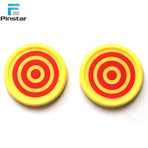 High quality environmental custom plastic token blank coin with printed logo
