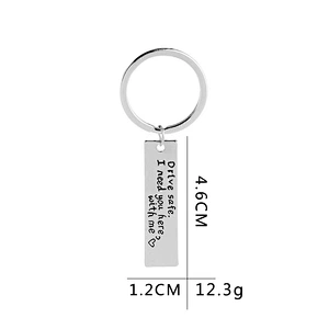 Making Custom Personalized Gift Father's Day DAD Metal Keychain