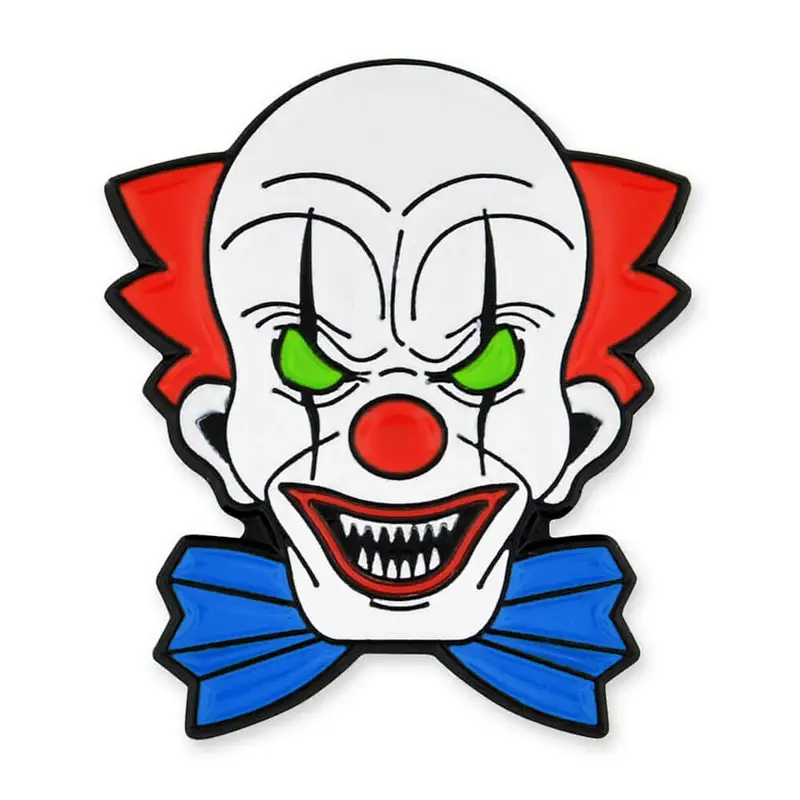 Perfect enamel pin smoking devil metal badge lapel pin