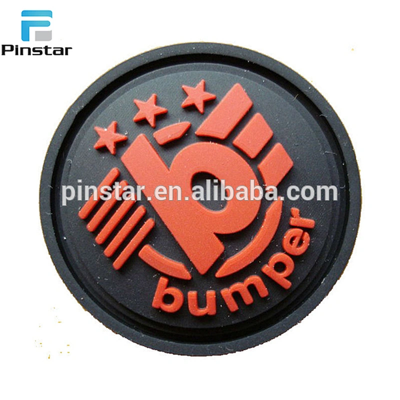 Low MOQ patches wholesale rubber badge custom patch pvc