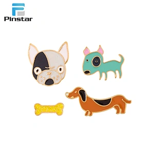Hot style cheap customized various funny animal logo metal lapel pins