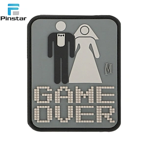 Manufacture patches Wholesale rubber badge Custom rubber patch
