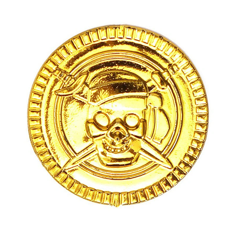Wholesale metal coin custom pirate coins