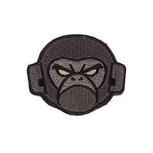 Custom Angry Monkey Embroidery Patches For T-shirts