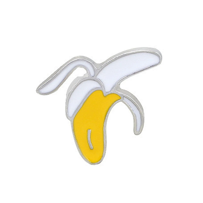 Factory Wholesale In Stock Gift Fruit Lapel Pins Fruit Banana Pin