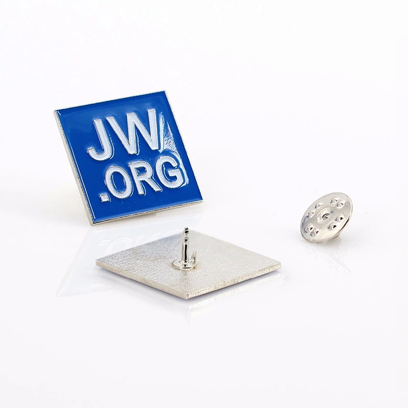 Alibaba gold manufacturer JW.ORG soft lapel pin
