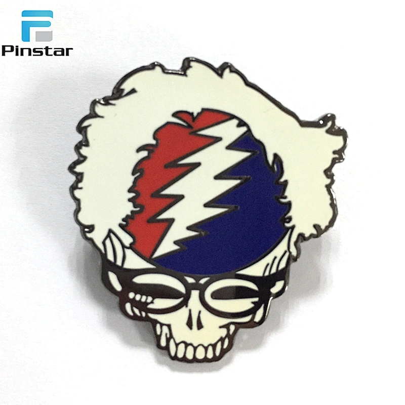 Wholesale china manufactures custom grateful dead musical lapel pins