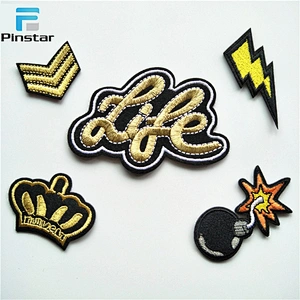 China patch factory custom sew on patches