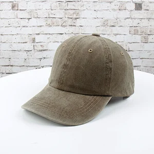 New Style Jean Material Plain Blank Baseball Sports Cap With Custom Logo
