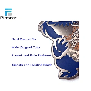 Kunshan Metal Crafts Frog Design Clothes Custom Hard Enamel Pin
