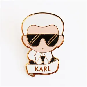 Custom cute bulk cartoon man Metal enamel Pins