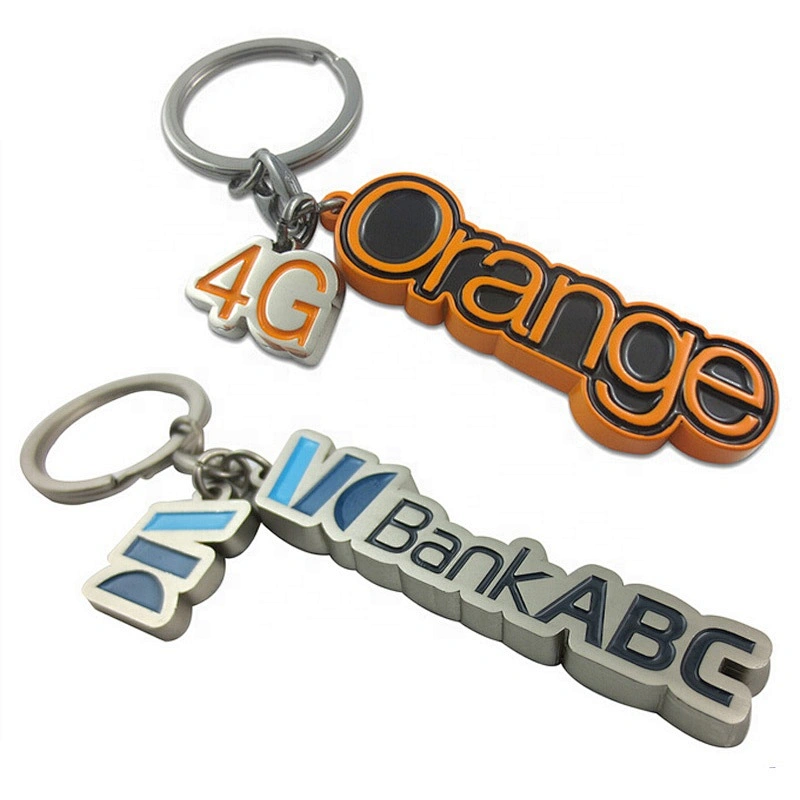 Factory Making Cheap Price Promotion Gift Custom Company Brand Logo Enamel Keychain