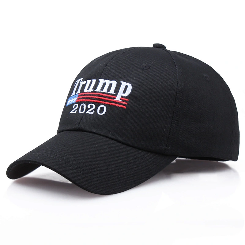 Black Red Pin Color Baseball Hats Trump 2020 Cap Hat