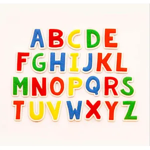 Child education letter pvc fridge magnet