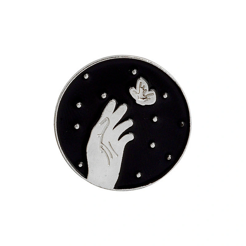 Wholesale cheap custom nice metal soft enamel badge lapel pin