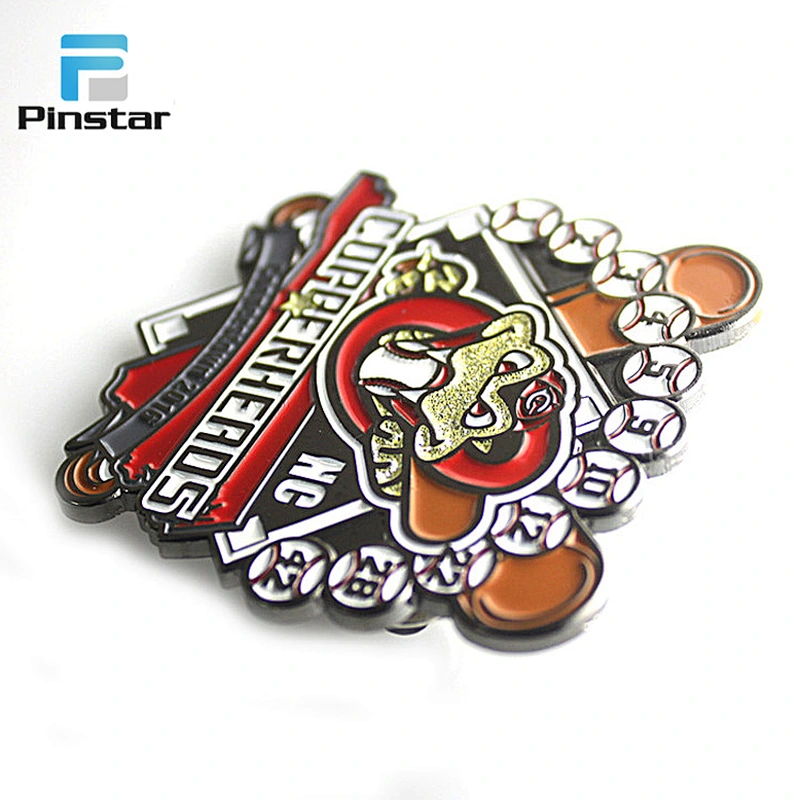 Factory Making Cheap Price Custom Team Club Logo Baseball Enamel Hat Pin