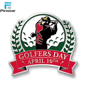 China factory price custom golf sports lapel pins