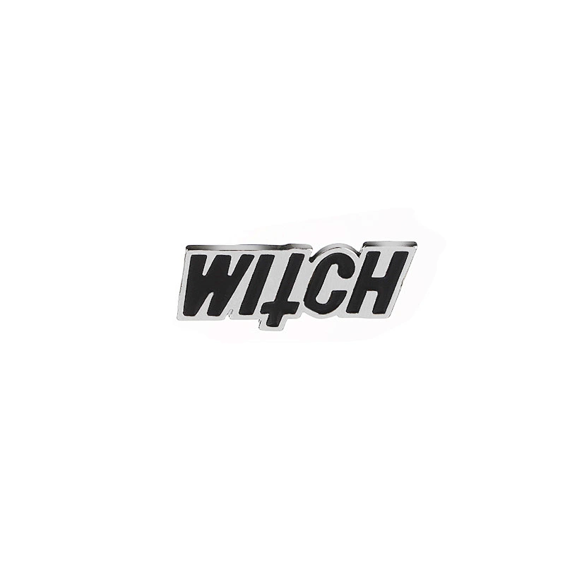 Various Black Enamel Color Witch Pin Hand Shaped Pin