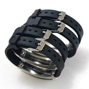 Marshmallow DJ Stainless Steel Marshmello Black Silicone Adjustable Bracelet