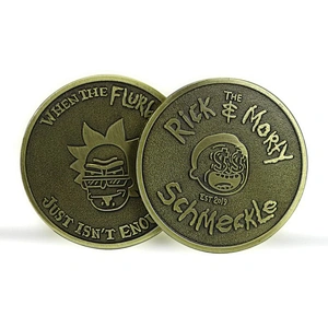 Factory Making Custom Design Antiqu Bronze Plated Challenge Coins Custom