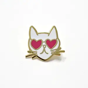 Baby Cat enamel pin badges