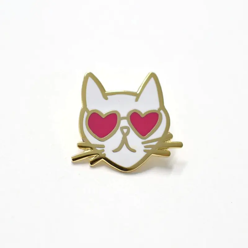 Baby Cat enamel pin badges