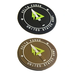 3D Custom Logo Delta Force Military Custom PVC Patch