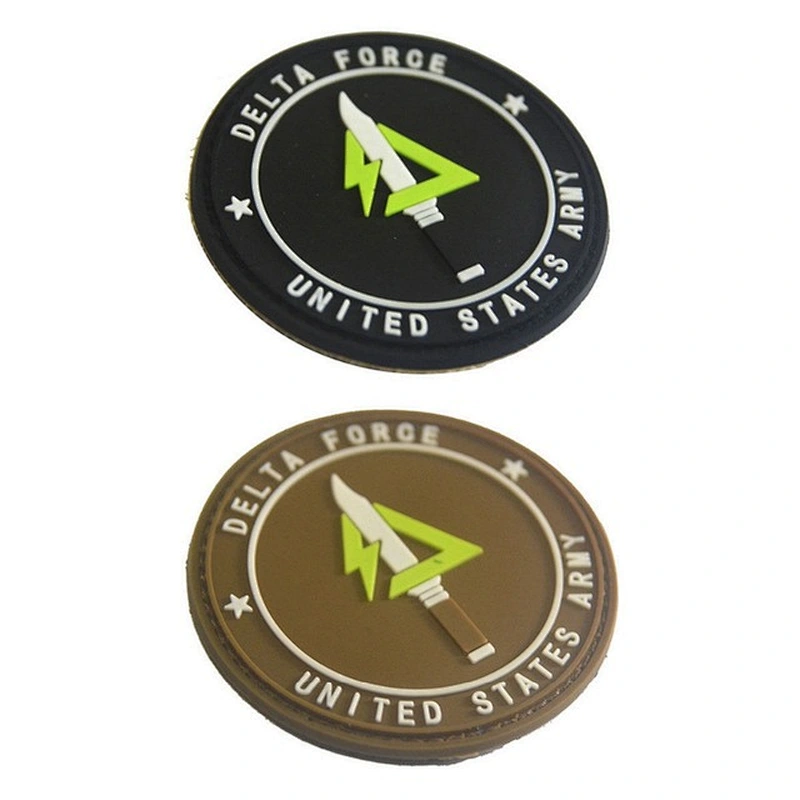 3D Custom Logo Delta Force Military Custom PVC Patch