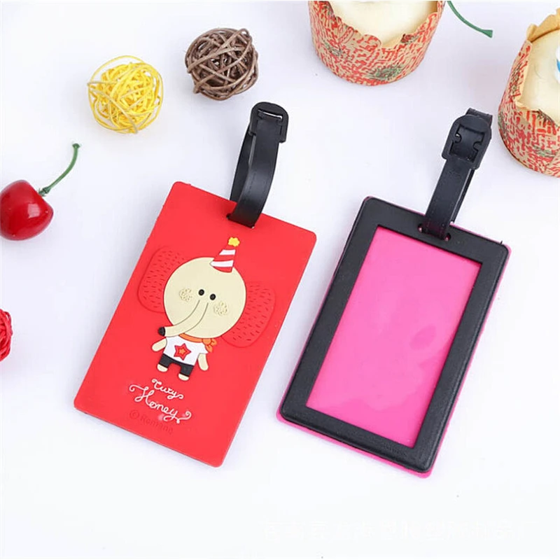 Cartoon Animal Elephant Travel Luggage Tag Wholesale